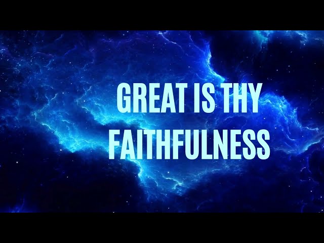 Great Is Thy Faithfulness by Chris Rice - MP3 Download